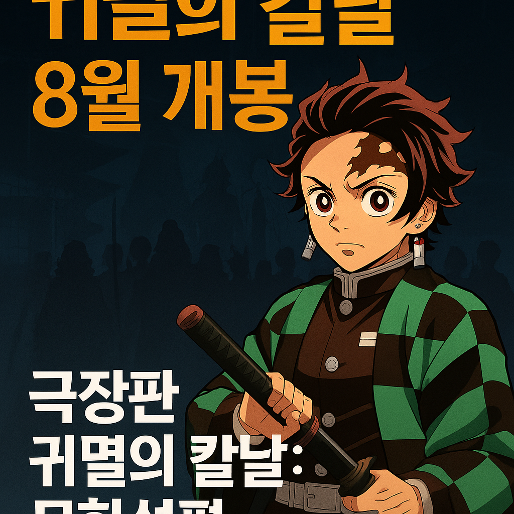 【8월 극장 개봉】귀멸의 칼날: 무한성편 – 최종 결전의 서막이 열린다!